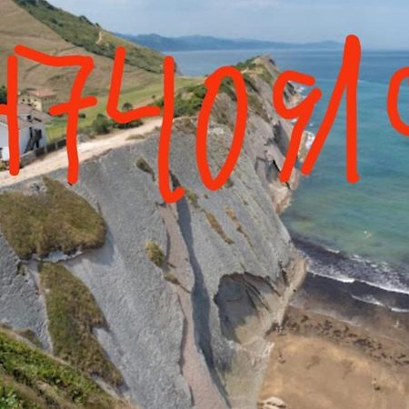Apartamento Danae Centro Zumaia Bagian luar foto